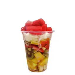 Fruit Salad with Ice Cream